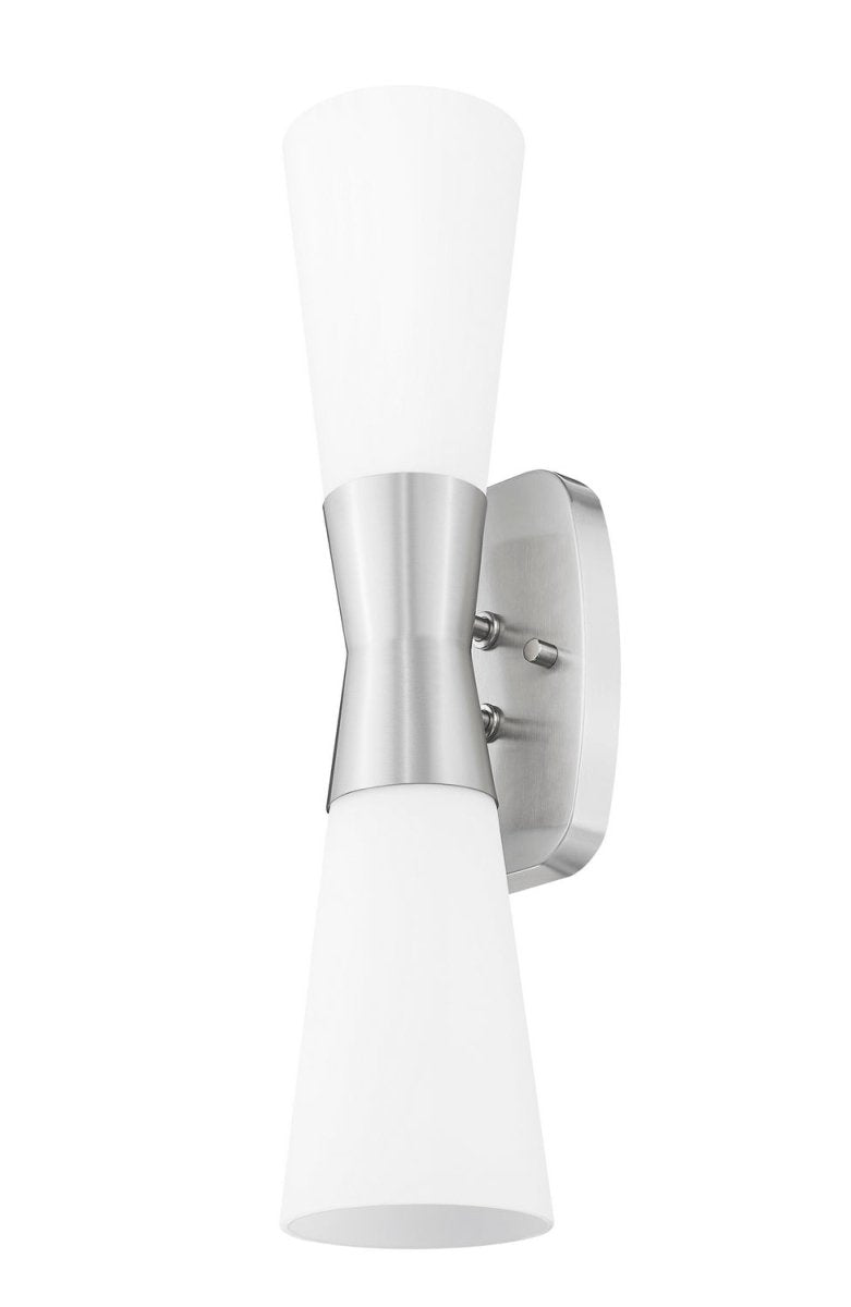 Applique murale Emrys - Nickel poli 4 1/2" by Z-Lite | Luminaires & cie