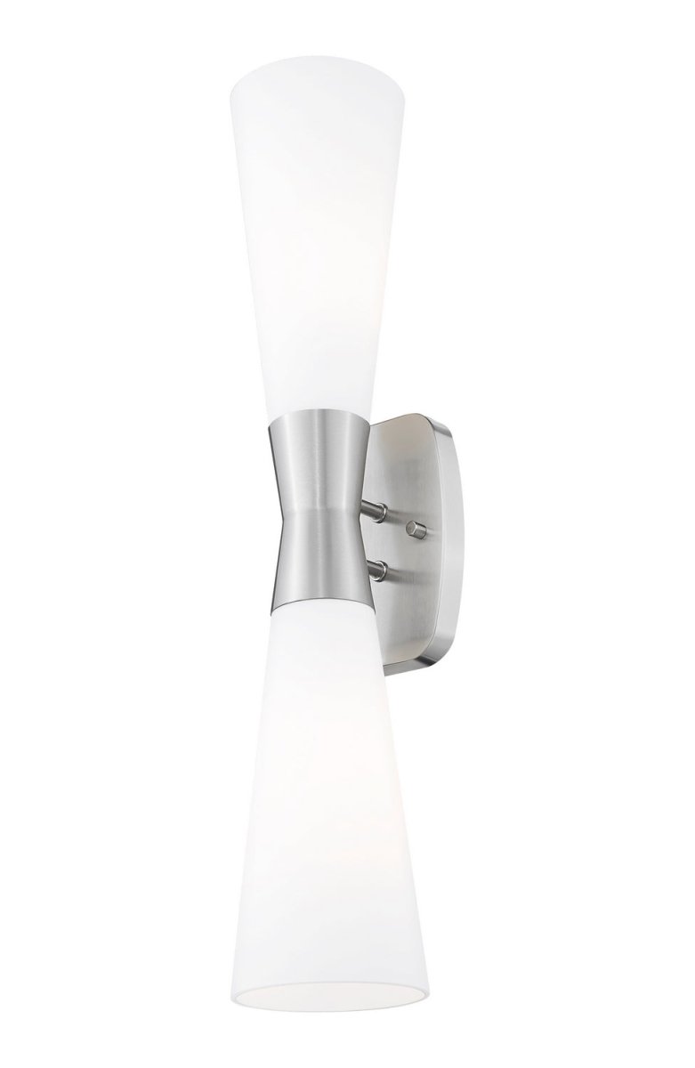 Applique murale Emrys - Nickel poli 4 1/2" by Z-Lite | Luminaires & cie
