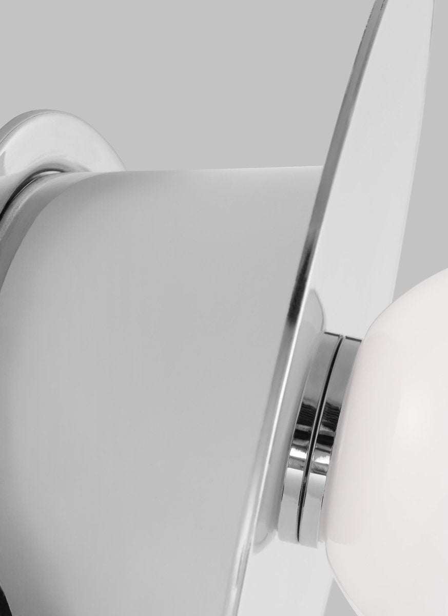 Applique murale en angle Nodes - Blanc mat by Visual Comfort Studio | Luminaires & cie