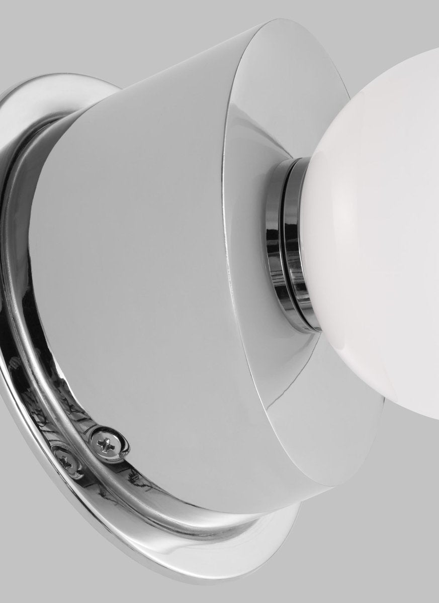 Applique murale en angle Nodes - Blanc mat by Visual Comfort Studio | Luminaires & cie