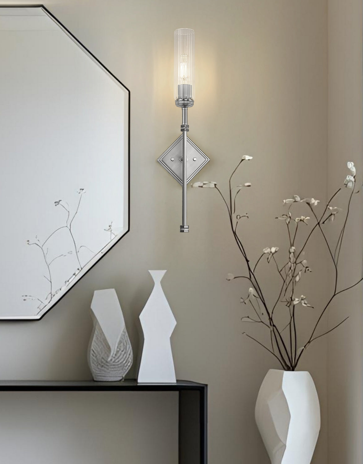 Applique murale Esme Nickel brossé, 6 3/4" – vue 8