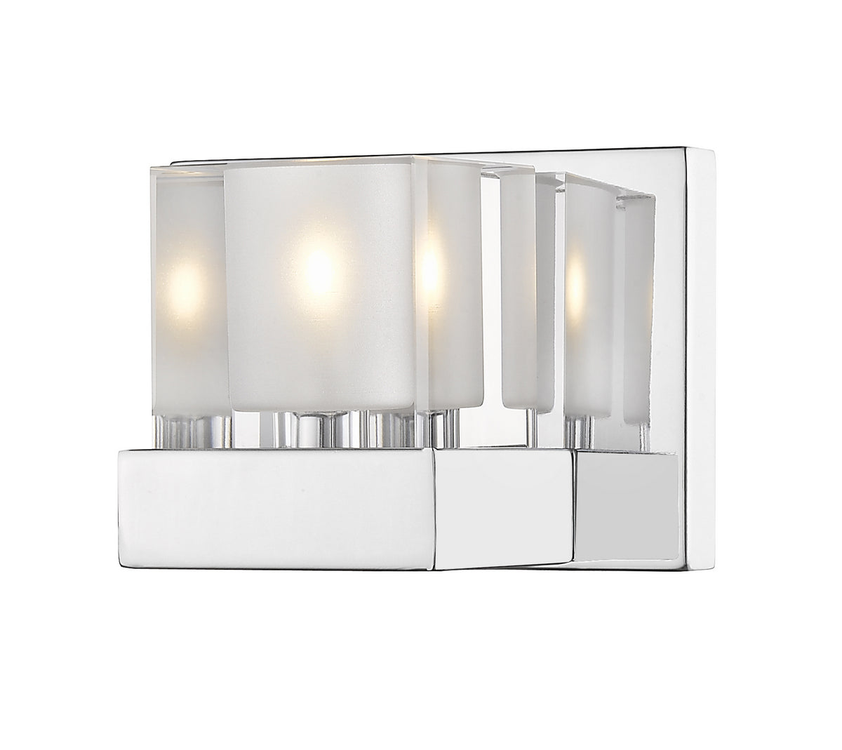 Applique murale Fallon Transparent + Givré, --- – Z-Lite