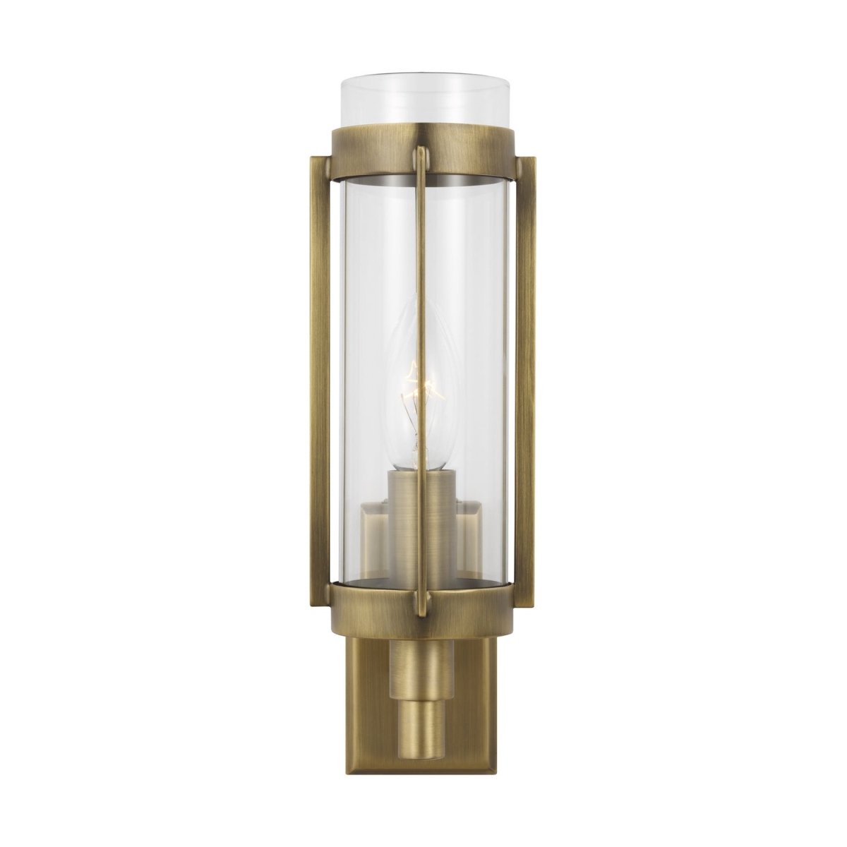 Applique murale Flynn - Laiton vieilli dans le temps by Visual Comfort Studio | Luminaires & cie