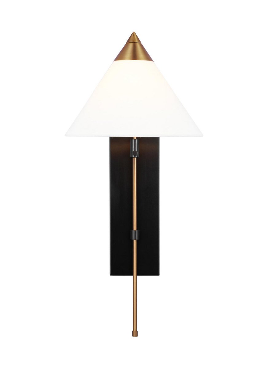 Applique murale Franklin - Laiton bruni et bronze foncé by Visual Comfort Studio | Luminaires & cie