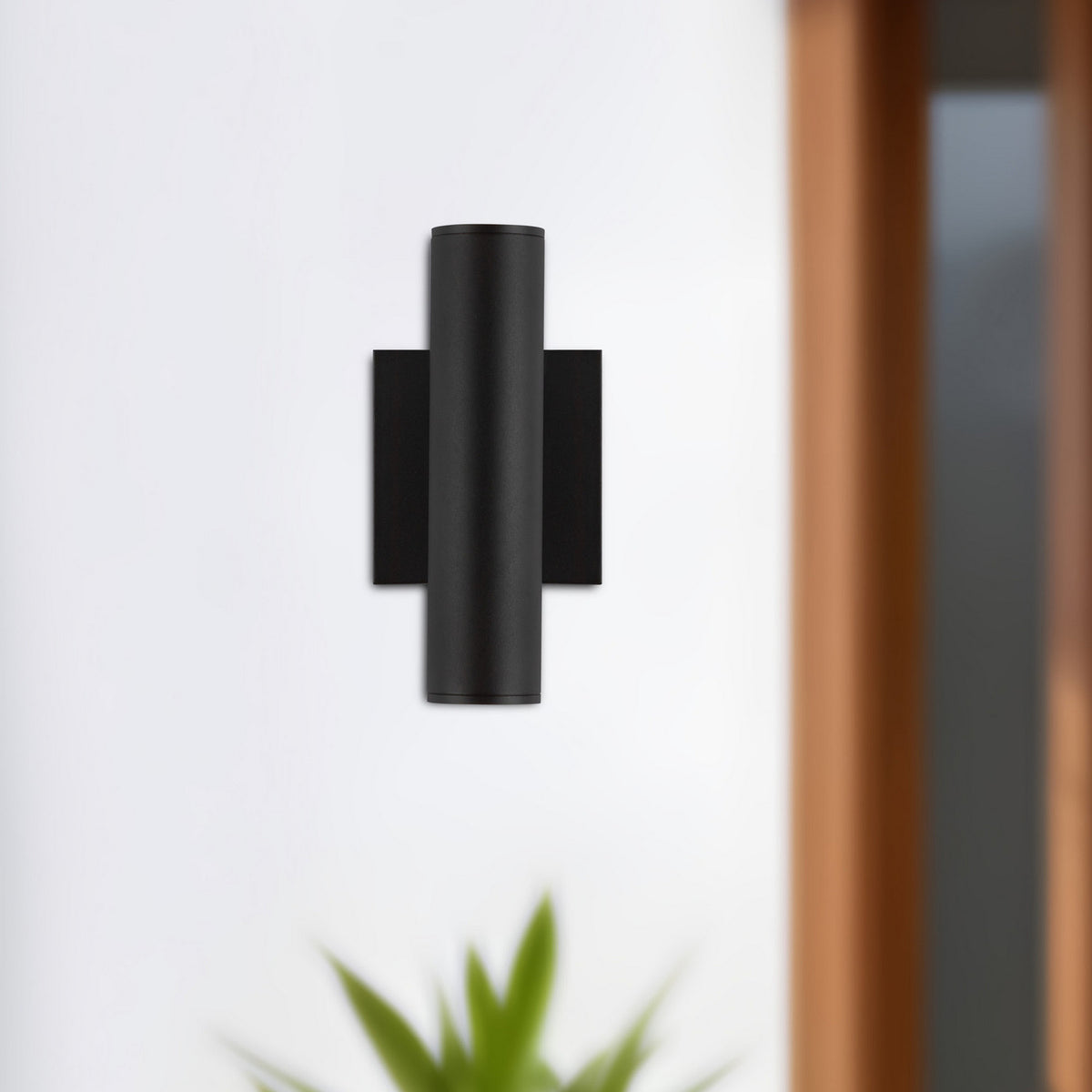 Applique murale haut/bas Lorna Noir, 9", 3" – vue 5