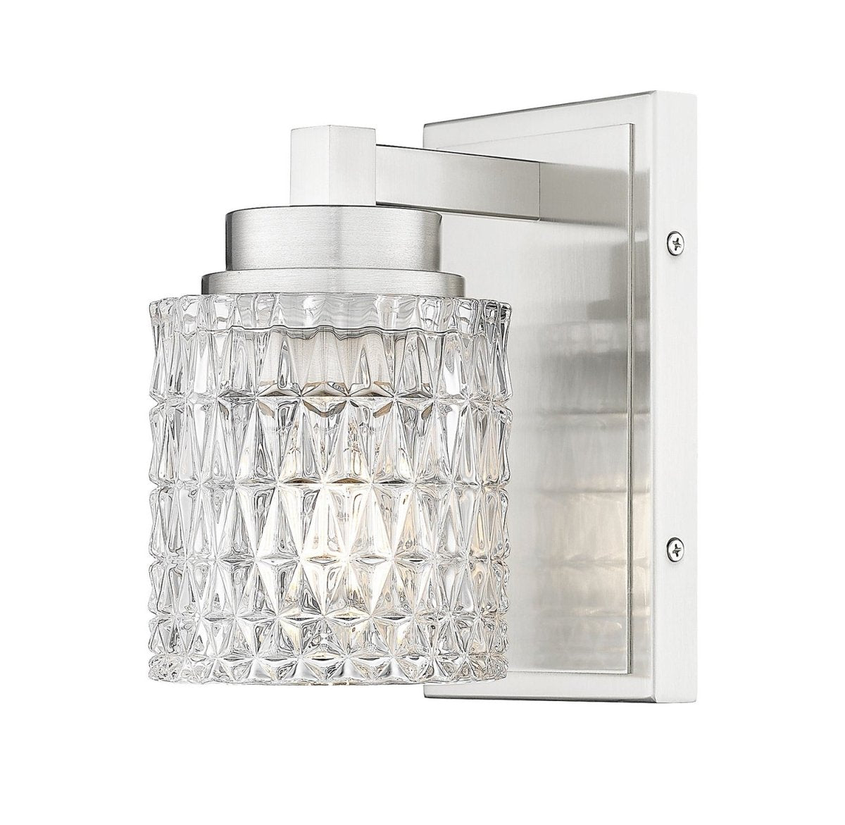 Applique murale Jacqueline - Nickel brossé by Z-Lite | Luminaires & cie