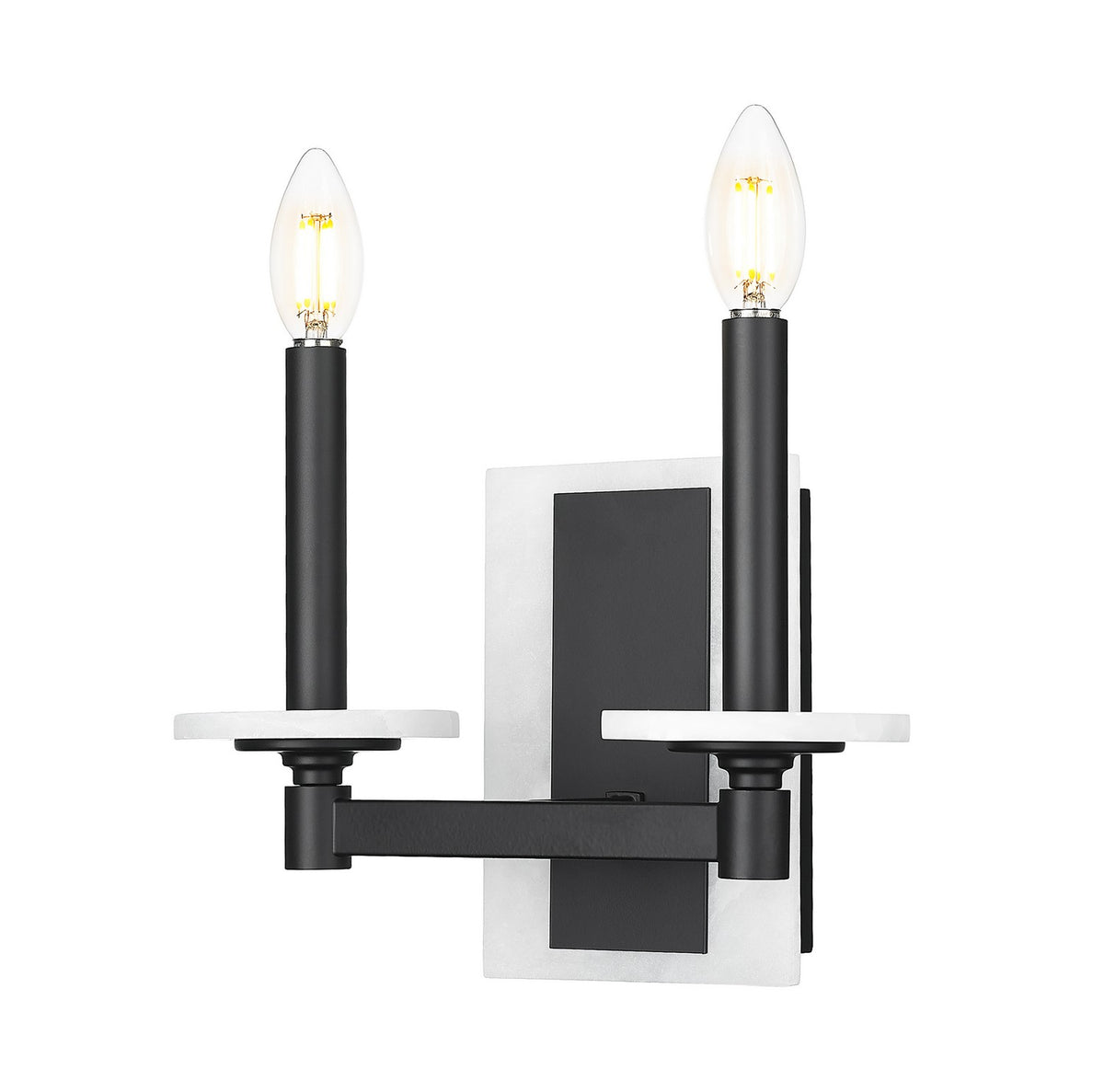 Applique murale Kaden Noir mat, 11" – vue 2