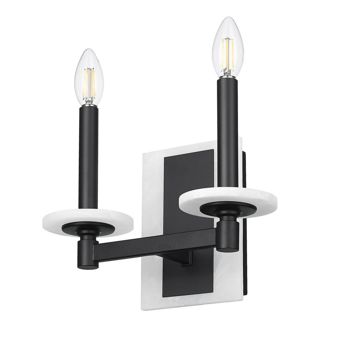 Applique murale Kaden Noir mat, 11" – vue 5