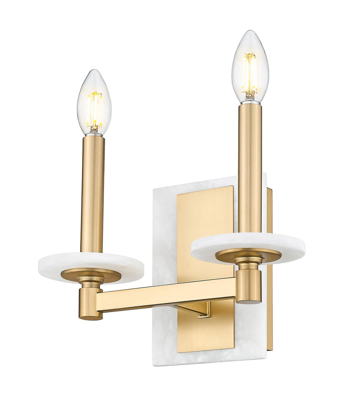 Applique murale Kaden Or moderne, 11" – vue 3