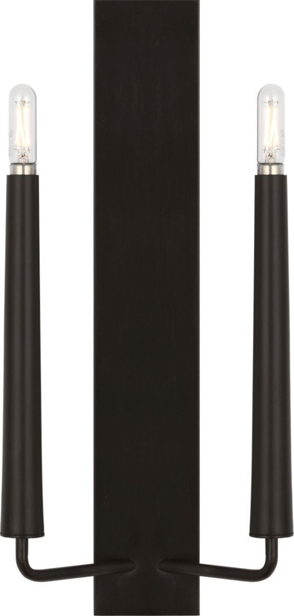 Applique murale Lois - Fer vieilli 8" by Visual Comfort Studio | Luminaires & cie