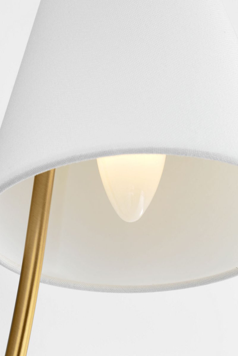 Applique murale Marina - Laiton bruni 6" by Visual Comfort Studio | Luminaires & cie