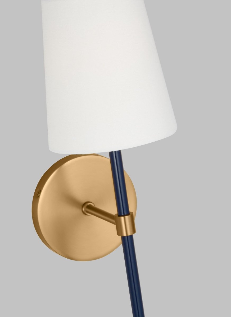 Applique murale Monroe - Régulier Nickel poli 2 by Visual Comfort Studio | Luminaires & cie