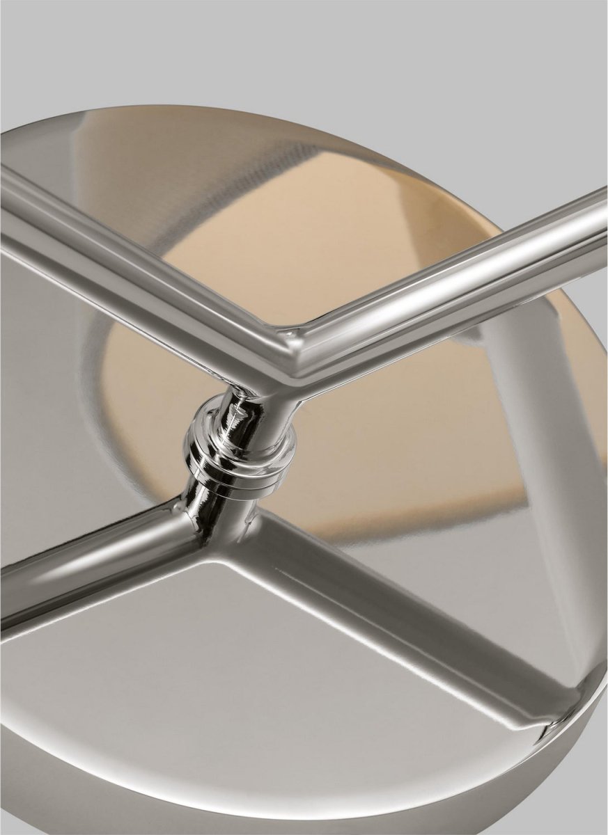 Applique murale Monroe - Régulier Nickel poli 2 by Visual Comfort Studio | Luminaires & cie