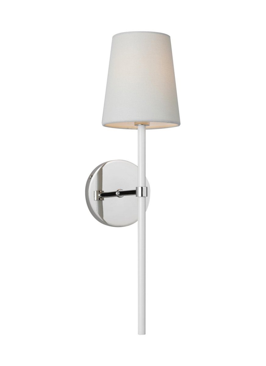 Applique murale Monroe - Régulier Nickel poli 2 by Visual Comfort Studio | Luminaires & cie