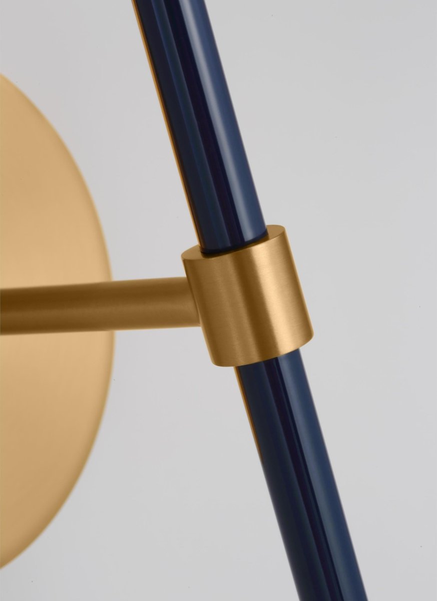Applique murale Monroe - Régulier Nickel poli 2 by Visual Comfort Studio | Luminaires & cie