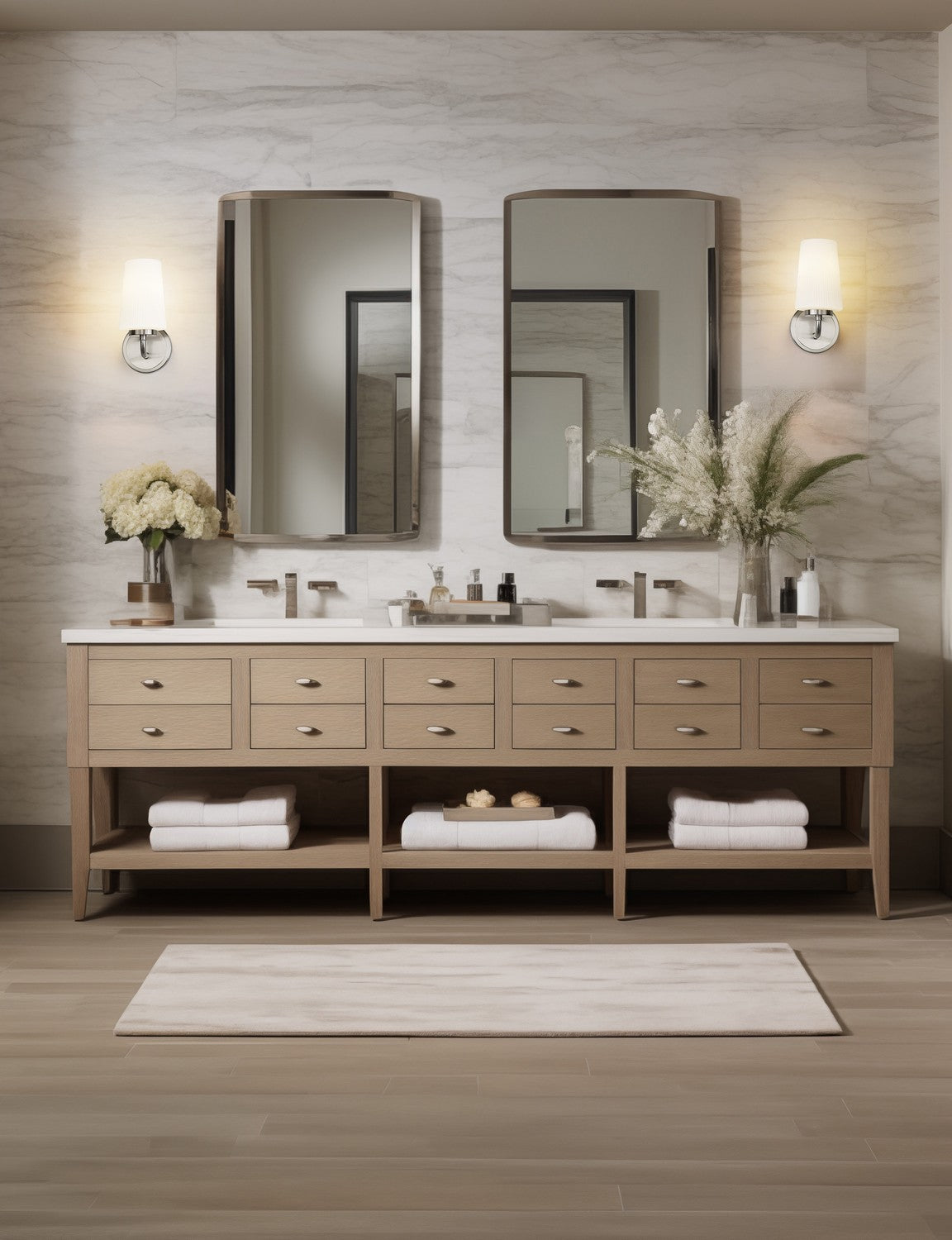 Applique murale Montford Nickel brossé – vue 7