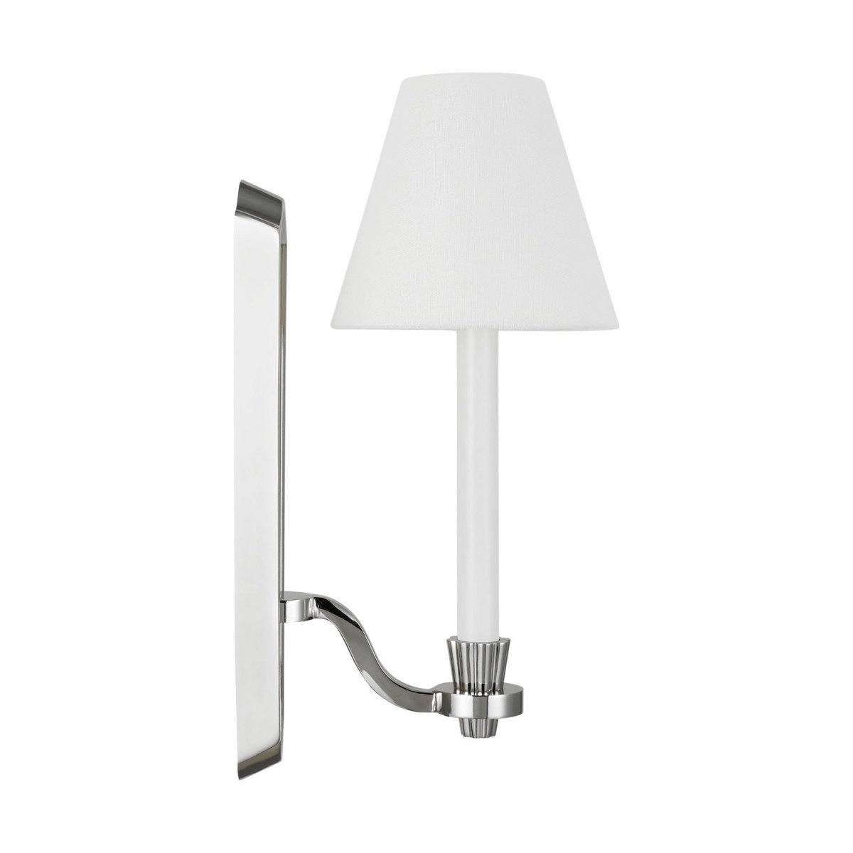 Applique murale Paisley - Nickel poli by Visual Comfort Studio | Luminaires & cie