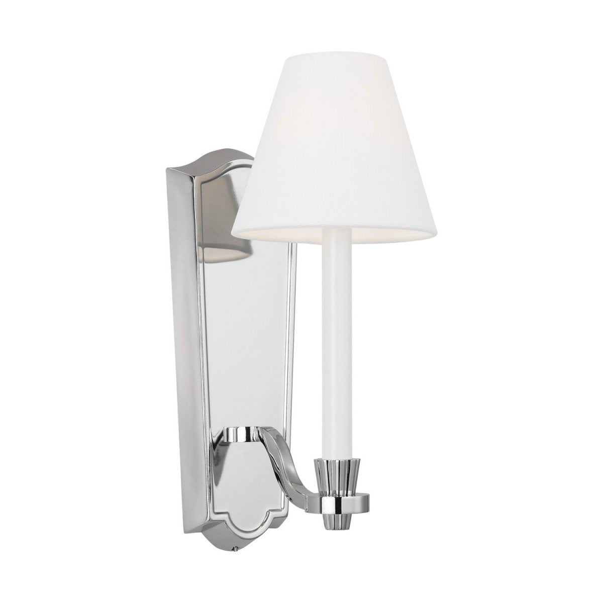 Applique murale Paisley - Nickel poli by Visual Comfort Studio | Luminaires & cie