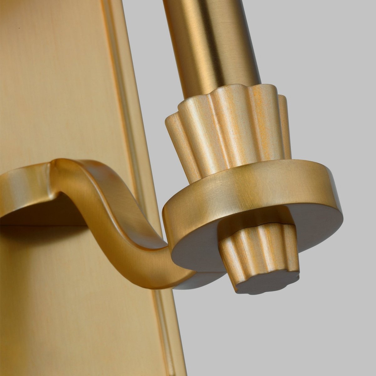Applique murale Paisley - Nickel poli by Visual Comfort Studio | Luminaires & cie