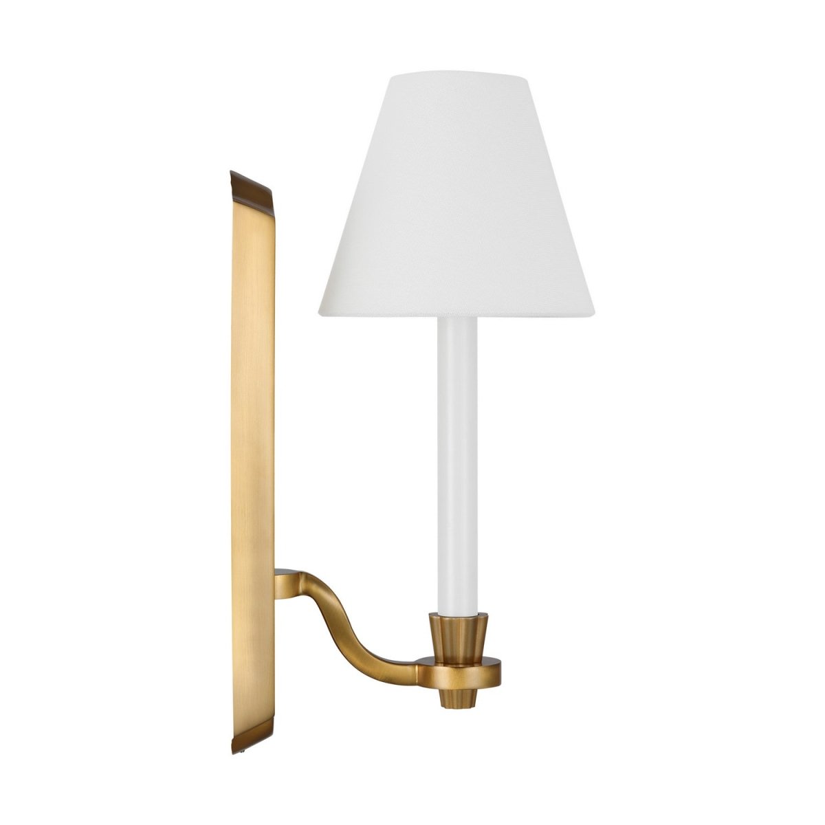 Applique murale Paisley - Nickel poli by Visual Comfort Studio | Luminaires & cie