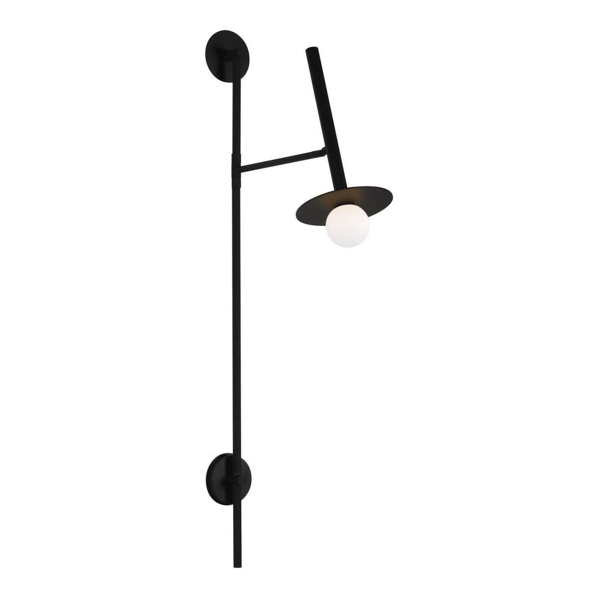 Applique murale pivot Nodes - Noir minuit 8" by Visual Comfort Studio | Luminaires & cie