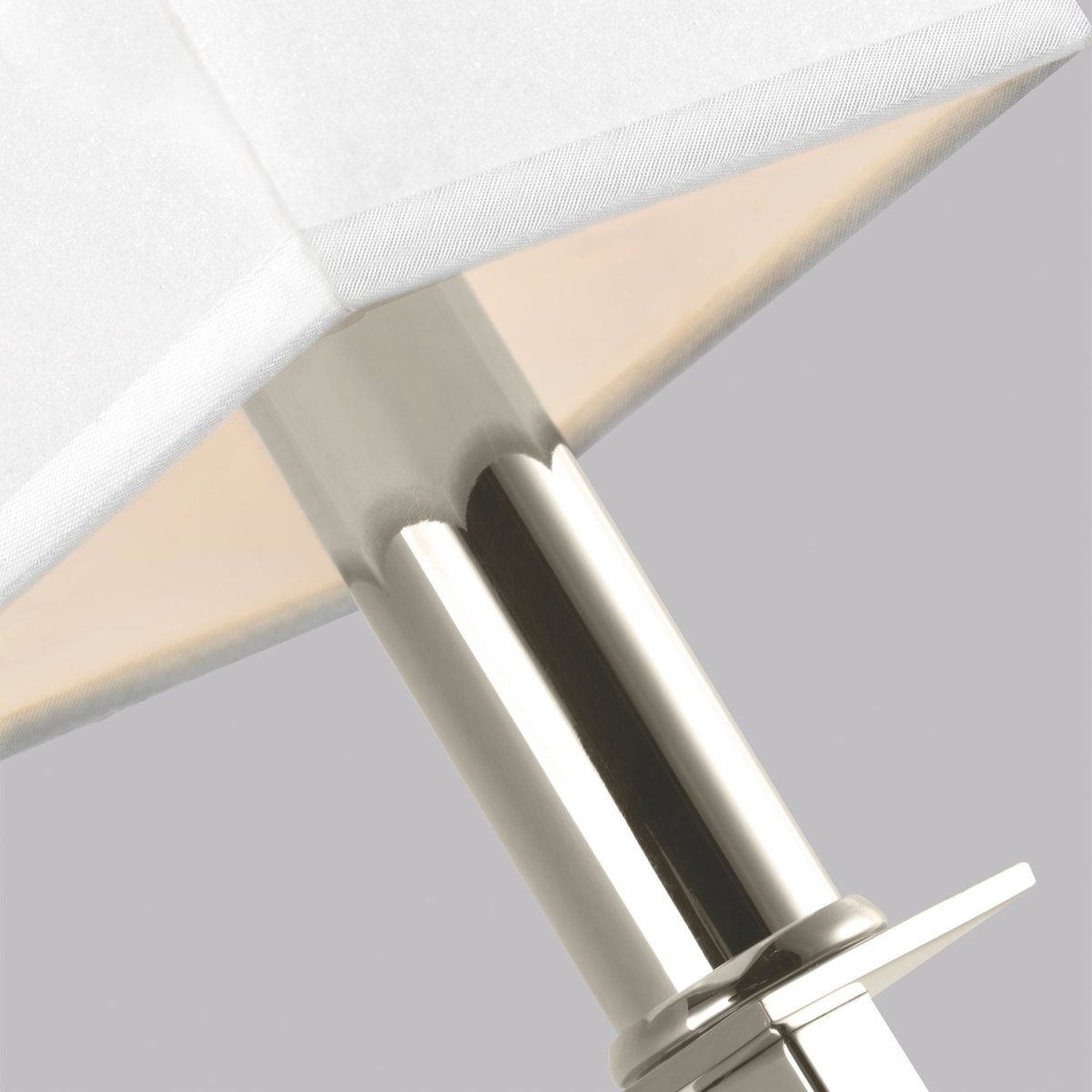 Applique murale Quinn - Nickel poli by Visual Comfort Studio | Luminaires & cie