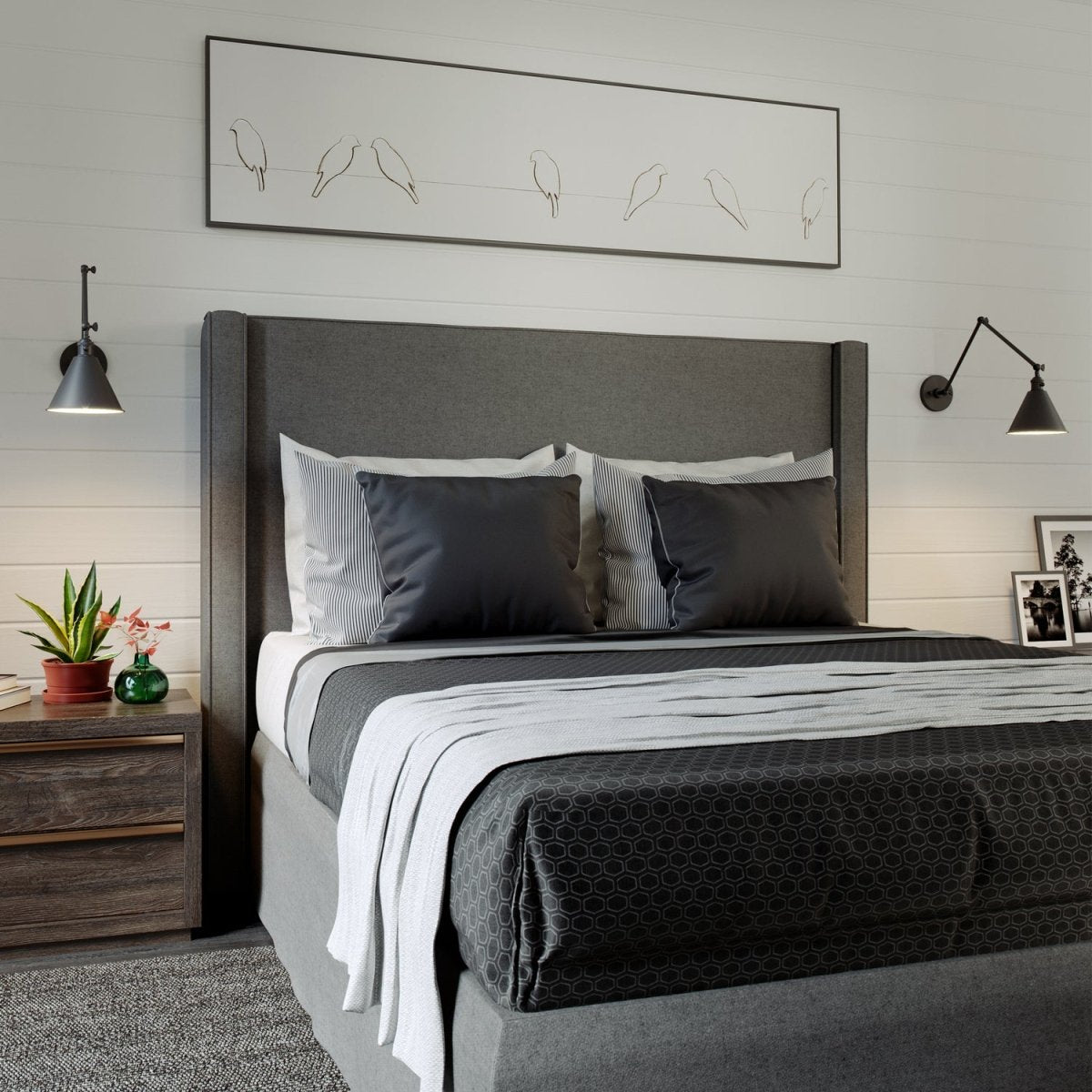 Applique murale Salem - Nickel brossé 28 1/8" by Visual Comfort Studio | Luminaires & cie