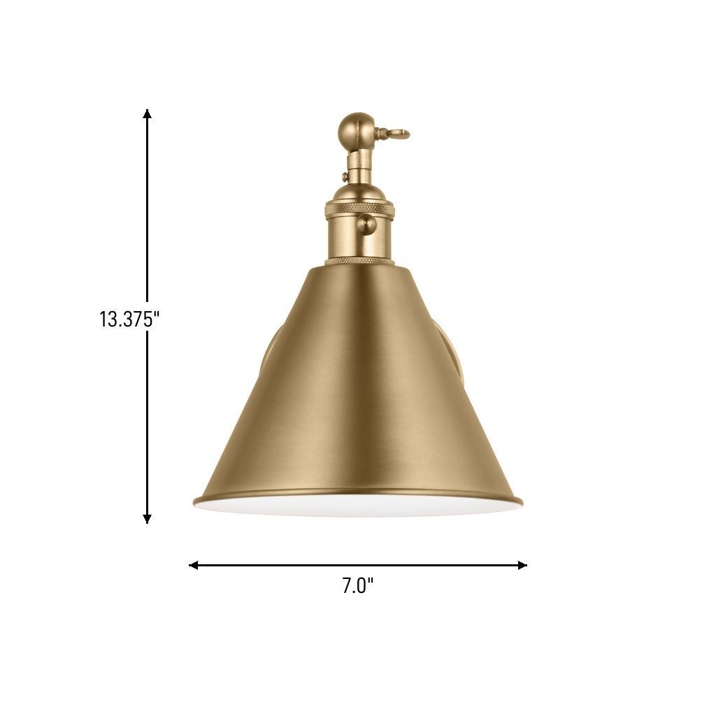 Applique murale Salem - Nickel brossé 28 1/8" by Visual Comfort Studio | Luminaires & cie
