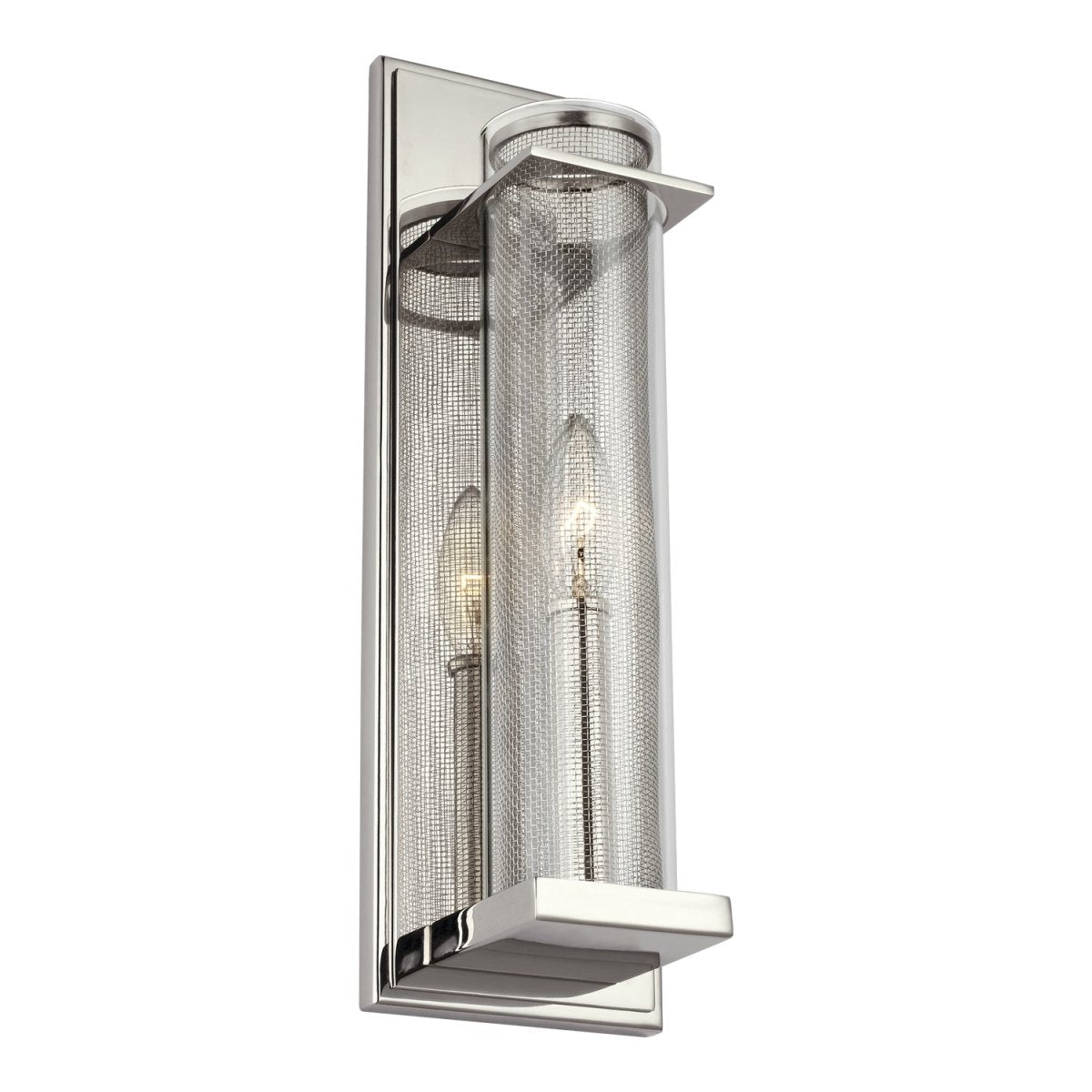 Applique murale Silo - Nickel poli by Visual Comfort Studio | Luminaires & cie
