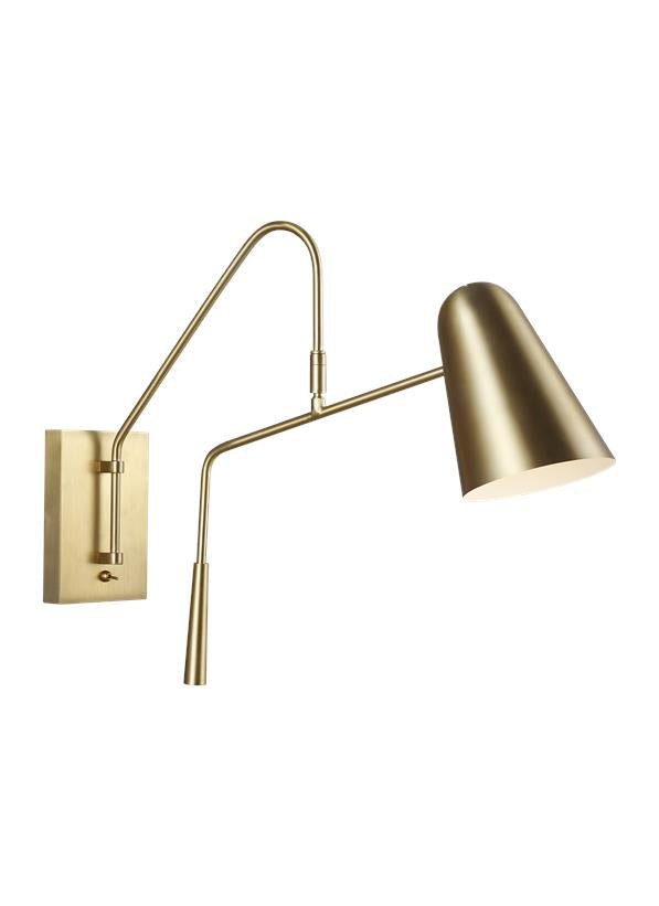 Applique murale Simon - Laiton bruni by Visual Comfort Studio | Luminaires & cie