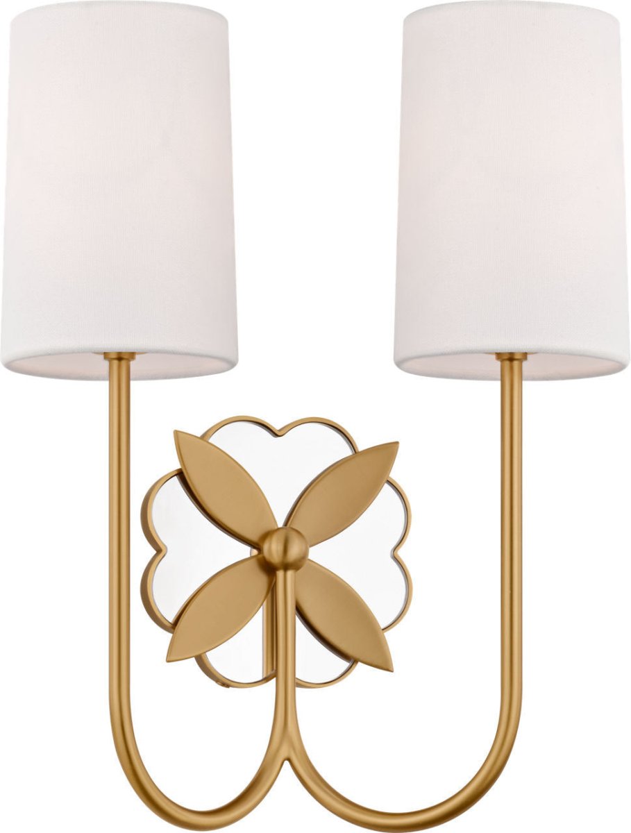 Applique murale Spencer - Laiton bruni 10 3/4" by Visual Comfort Studio | Luminaires & cie