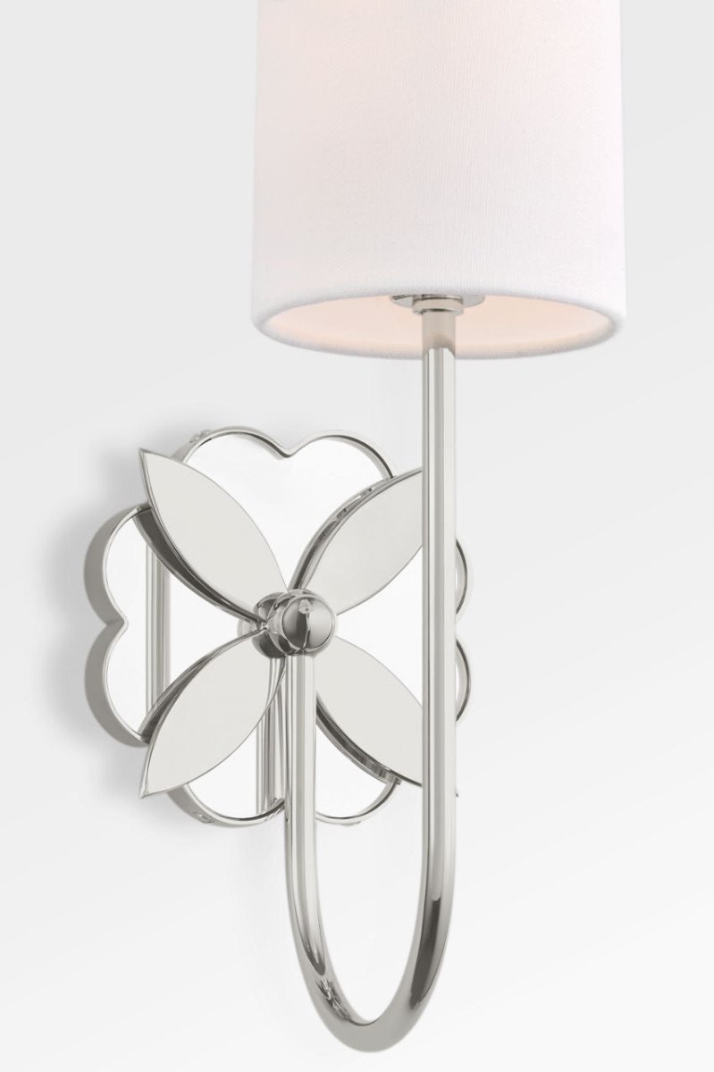 Applique murale Spencer - Nickel poli 10 3/4" by Visual Comfort Studio | Luminaires & cie