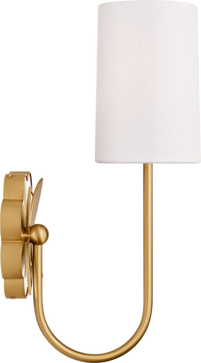Applique murale Spencer - Nickel poli 10 3/4" by Visual Comfort Studio | Luminaires & cie