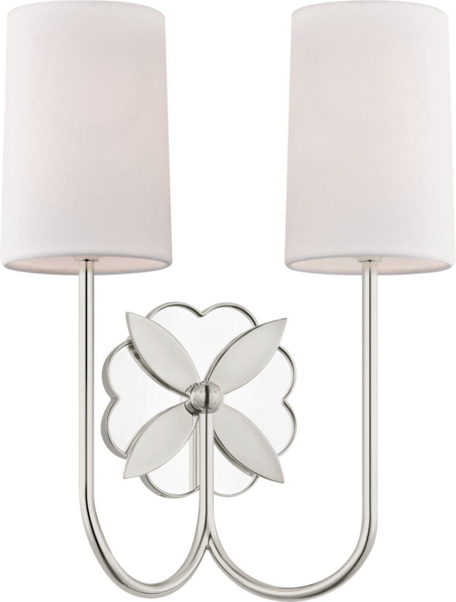 Applique murale Spencer - Nickel poli 10 3/4" by Visual Comfort Studio | Luminaires & cie