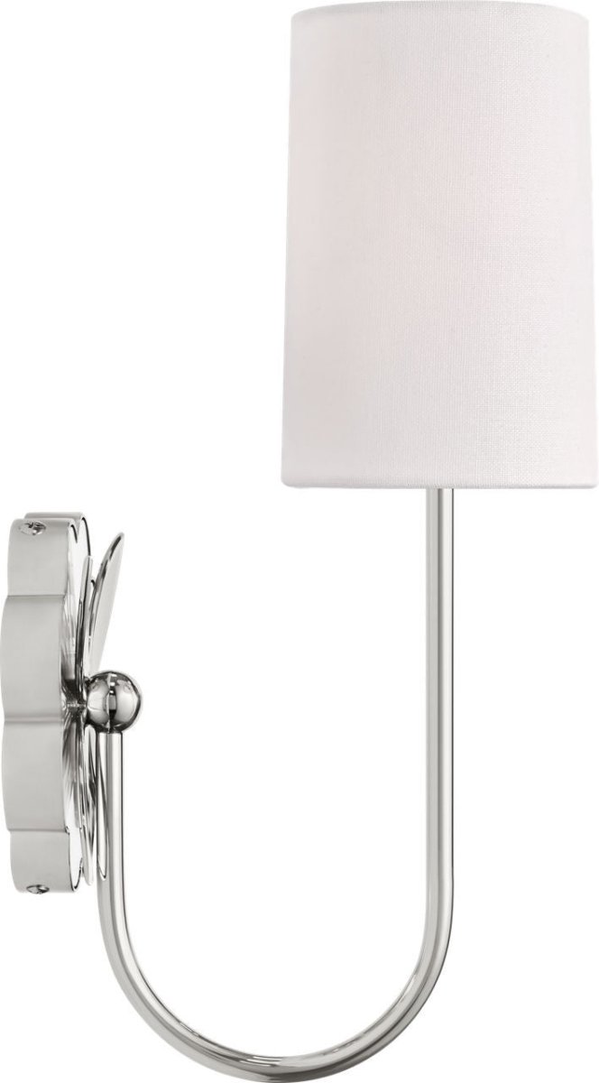 Applique murale Spencer - Nickel poli 10 3/4" by Visual Comfort Studio | Luminaires & cie