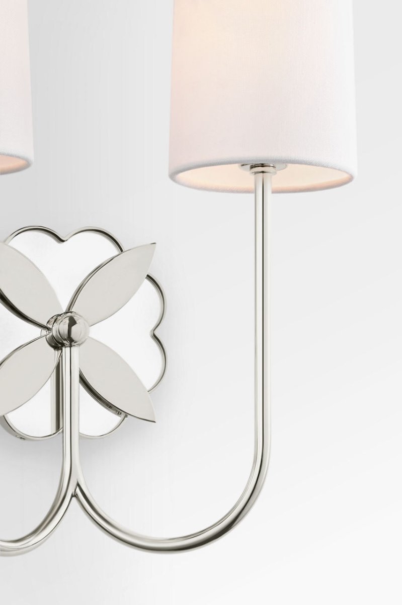 Applique murale Spencer - Nickel poli 10 3/4" by Visual Comfort Studio | Luminaires & cie