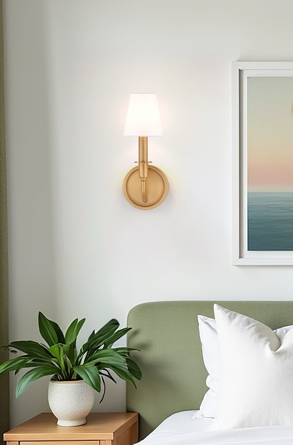 Applique murale Tova Laiton frotté, 5 1/4" – vue 8