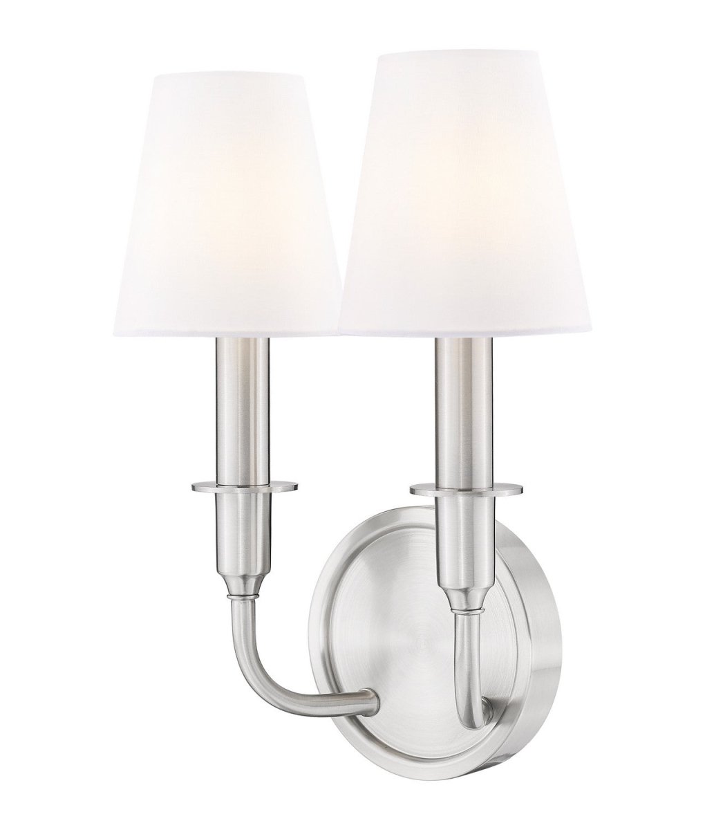 Applique murale Tova - Nickel brossé 9 1/4" by Z-Lite | Luminaires & cie