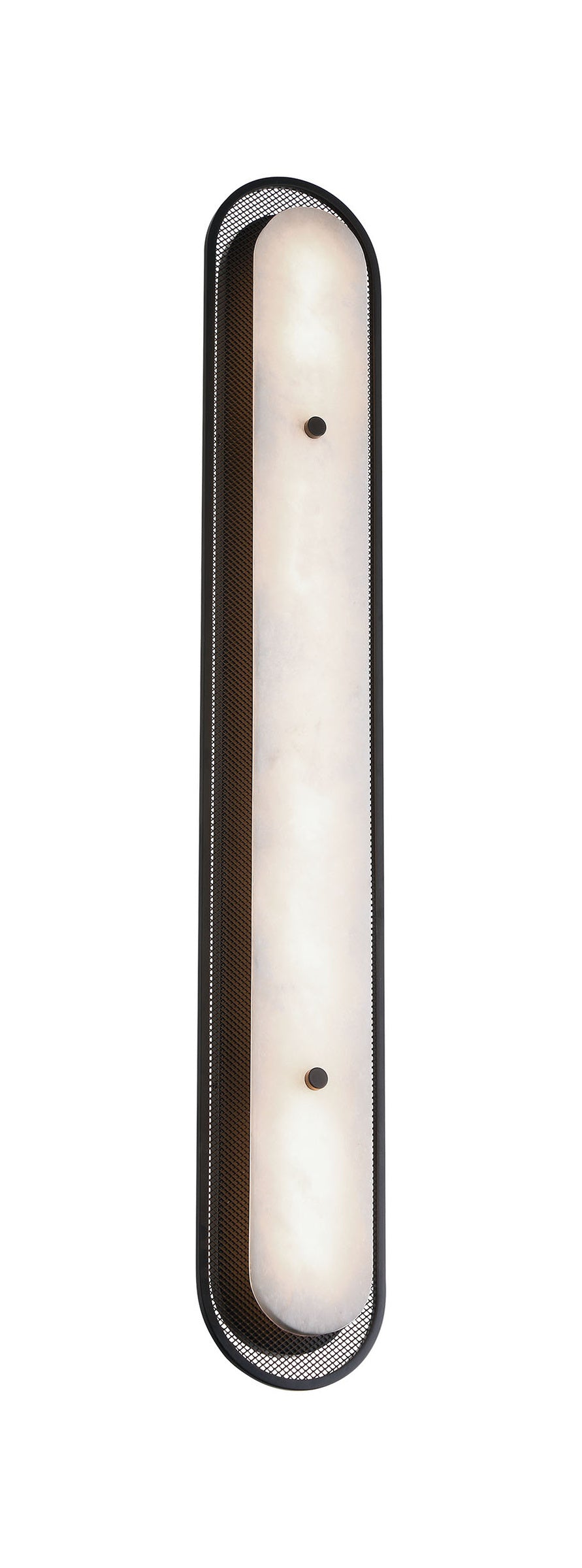 Applique murale Tramore Noir mat, Albâtre, 38" – vue 3