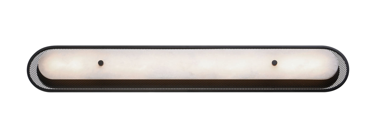 Applique murale Tramore Noir mat, Albâtre, 38" – vue 5