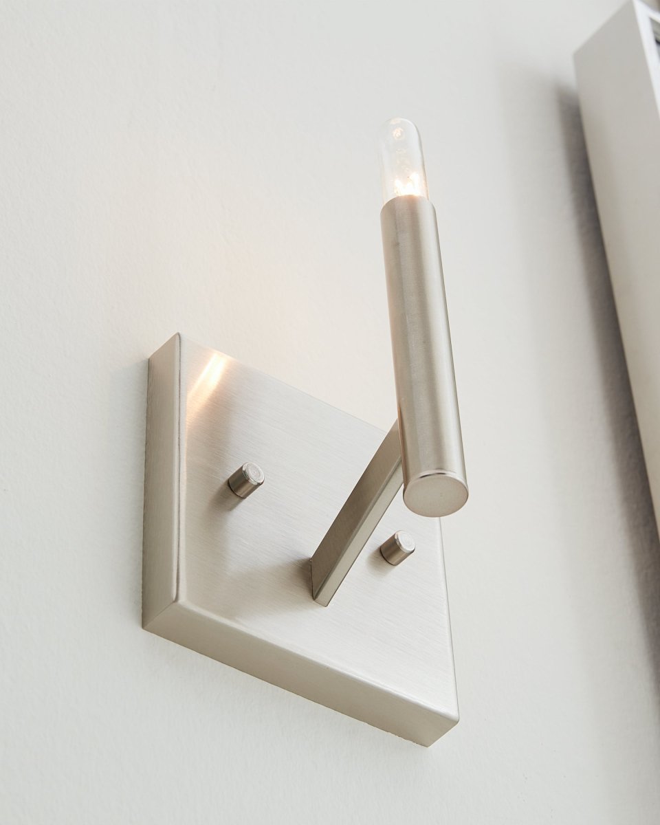 Applique murale Vector - Nickel brossé by Visual Comfort Studio | Luminaires & cie