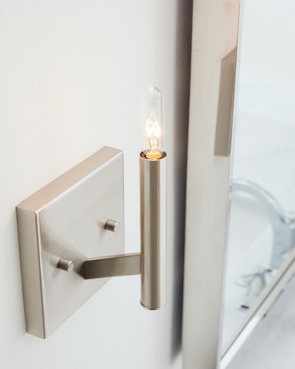 Applique murale Vector - Nickel brossé by Visual Comfort Studio | Luminaires & cie