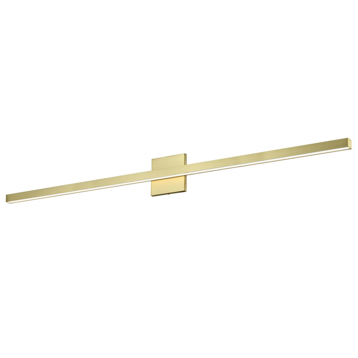 Barre d'éclairage de salle de bain Annita — 1.5" Vers le bas, Laiton vieilli, 47 1/2" – Dainolite