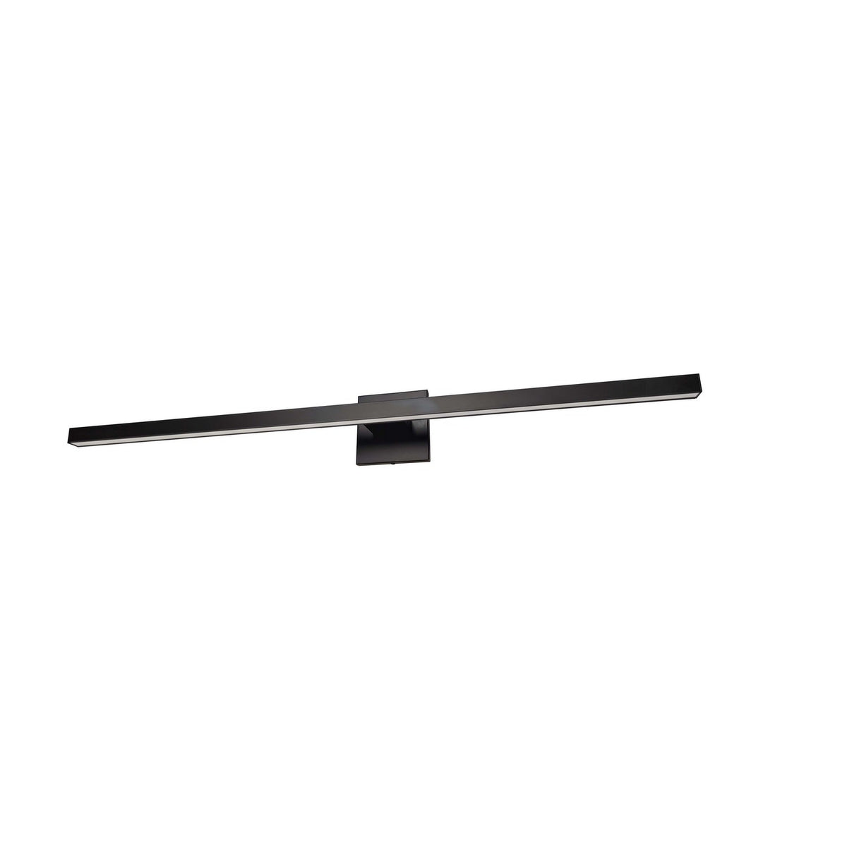 Barre d'éclairage de salle de bain Annita — 4" 35 1/2", Noir mat – Dainolite