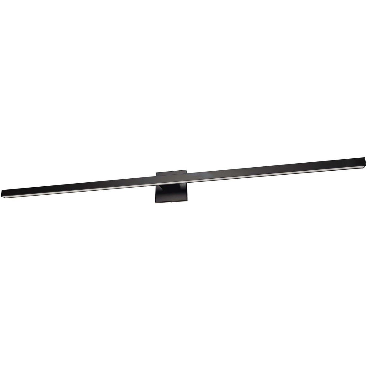 Barre d'éclairage de salle de bain Annita — 4" 47 1/2", Noir mat – Dainolite