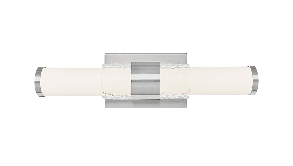Barre d'éclairage de salle de bain Egon Nickel brossé, 18" – vue 6