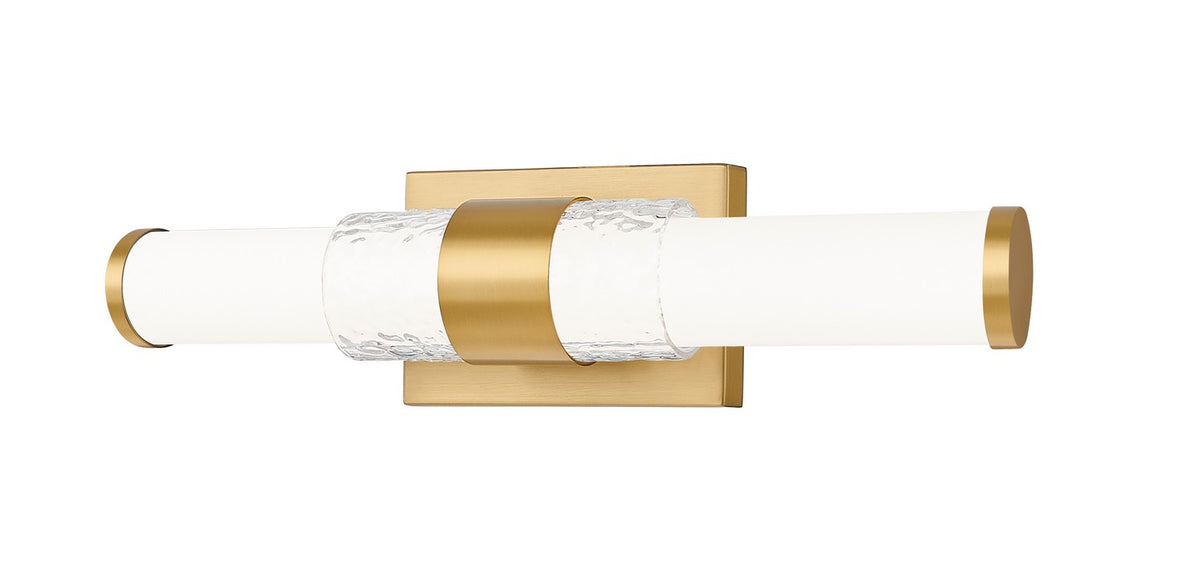 Barre d'éclairage de salle de bain Egon Or moderne, 18" – Z-Lite