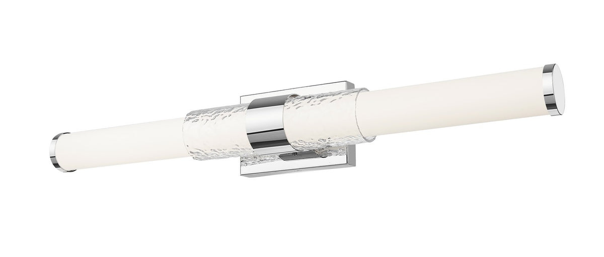 Barre d'éclairage de salle de bain Egon Chrome, 32" – vue 2