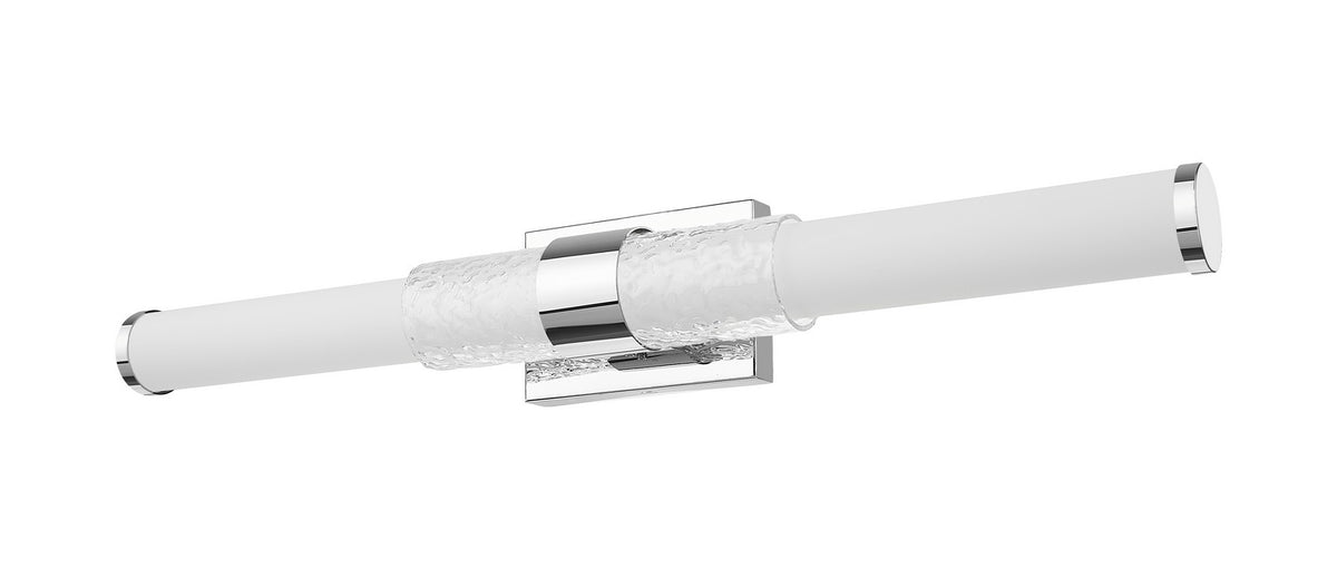 Barre d'éclairage de salle de bain Egon Chrome, 32" – vue 5