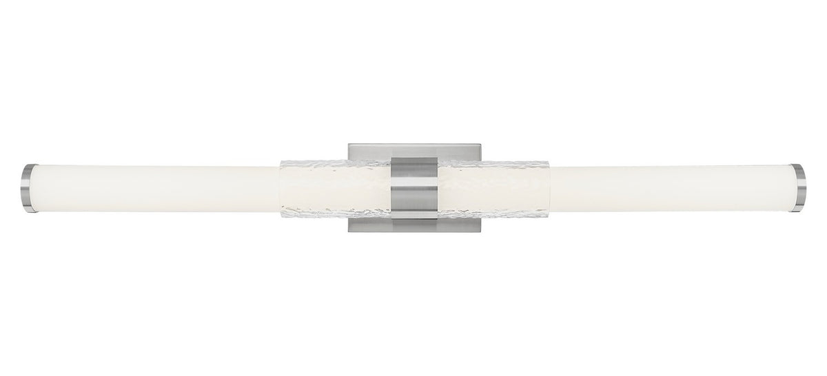 Barre d'éclairage de salle de bain Egon Nickel brossé, 40" – vue 3